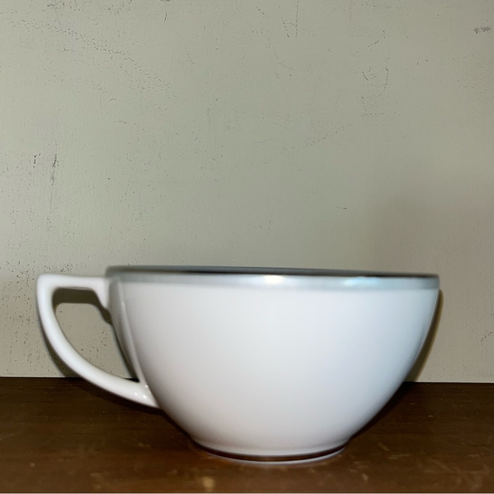 Wedgwood Jasper Conran Tulle Pattern Coffee Cup Teacup Set of 3